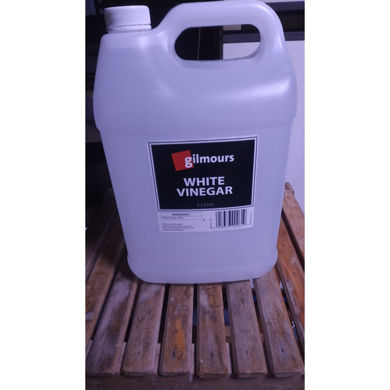 5L White Vinegar - Gilmours